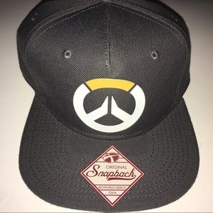 Overwatch Logo Gray SnapBack Baseball Hat